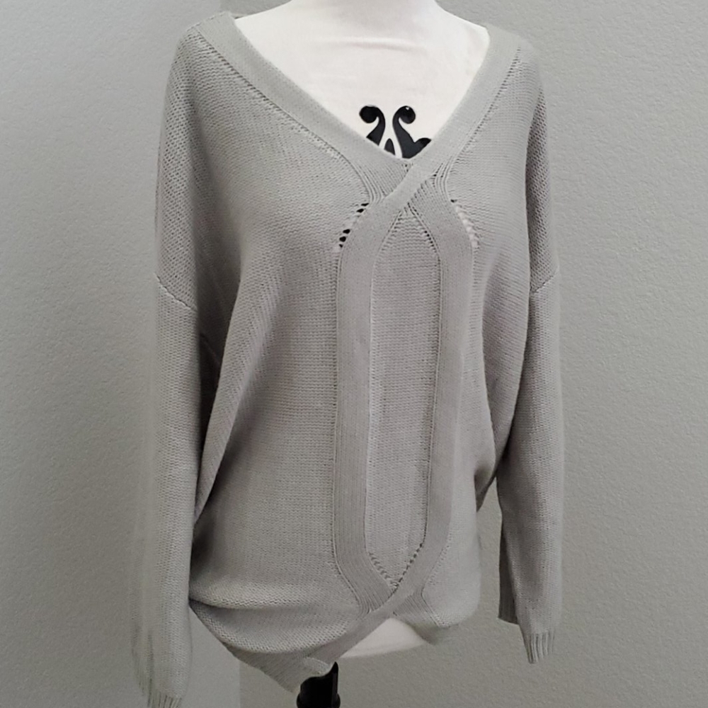 Rose Gal knit sweater XXL NWT